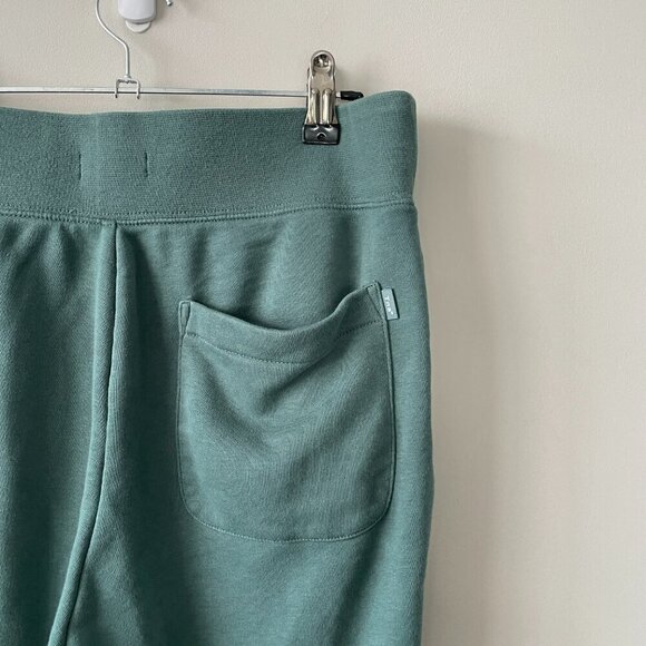 TNA Airy Terry High Rise Pull On Elastic Waist Sweatpants Green Medium - Picture 5 of 9